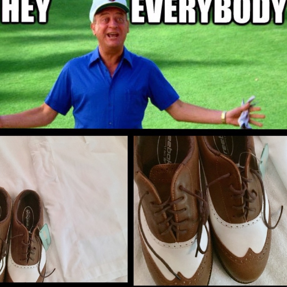 🏌️‍♀️NWT Reebok Women's Leather Golf Shoes🏌️‍♀️